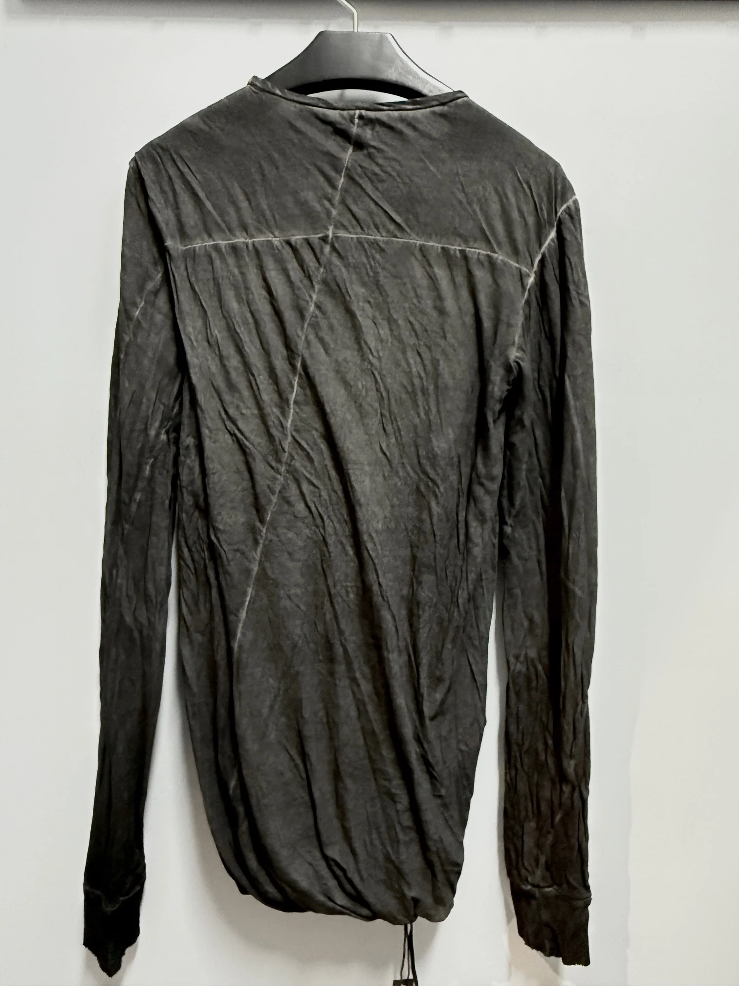 Anthracite Resin Double Layer L/S T-shirt - Image 3