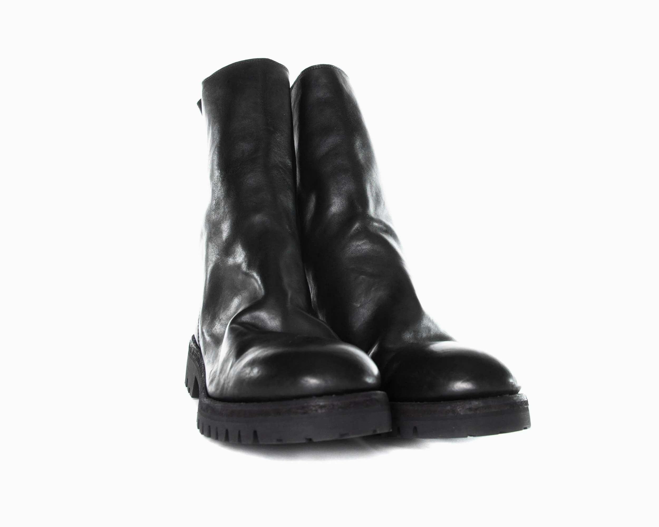Black Back Zip Boots Vibram 788V - Image 4