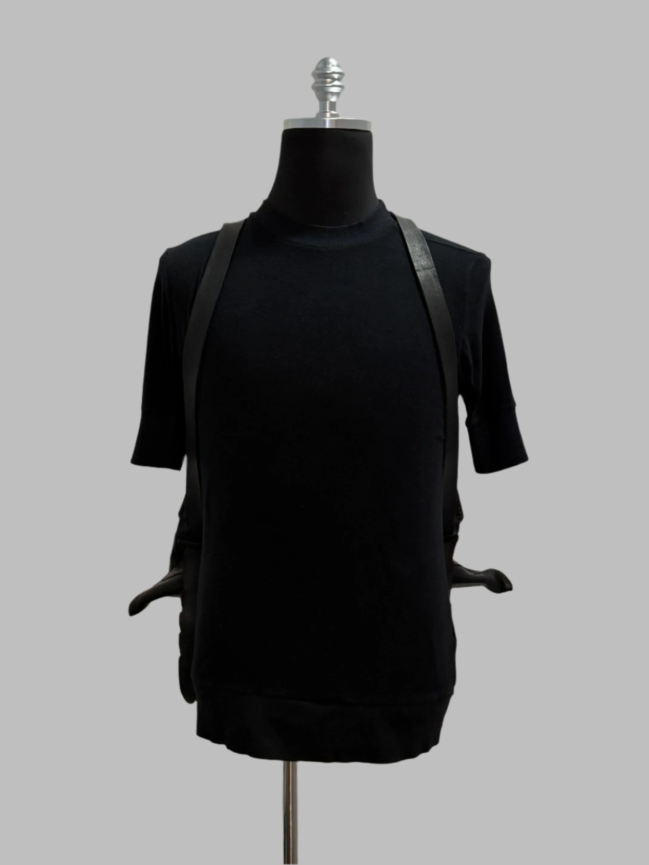 Black Buffalo Leather Classic Backpack BP0 - Image 4