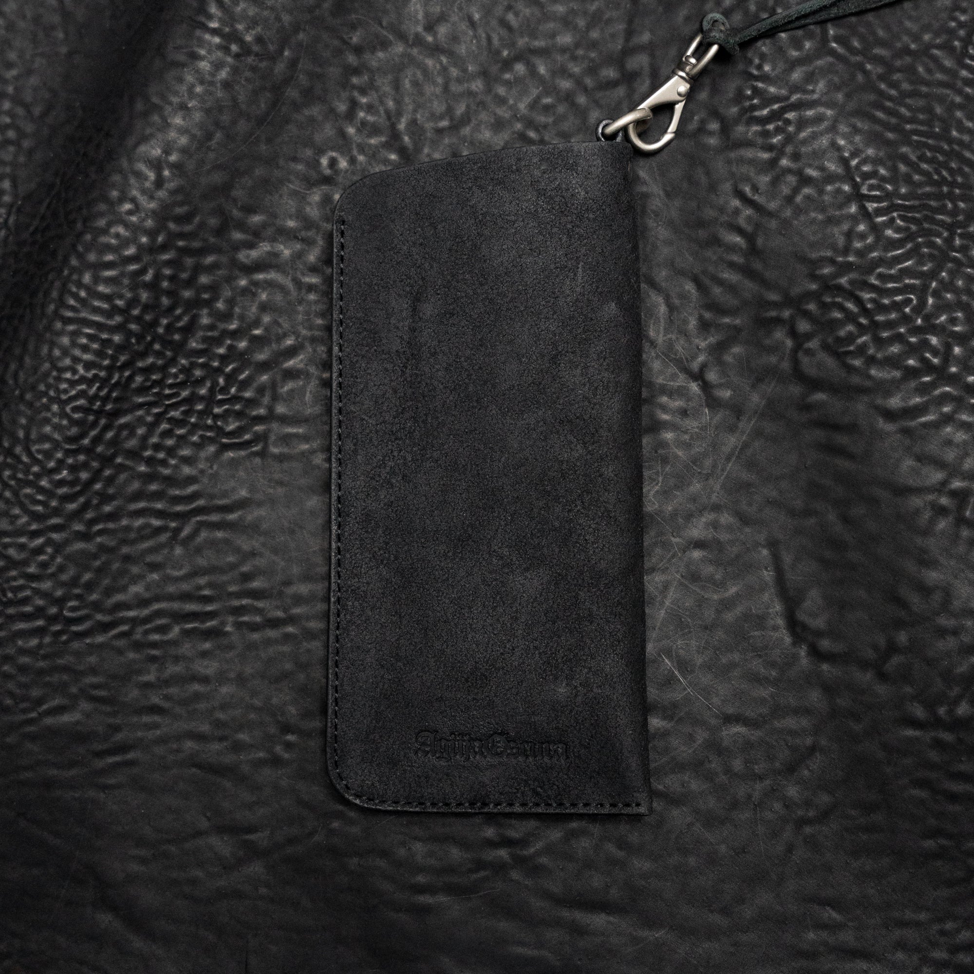 Black Culatta Horse Leather Kinich 2 Eyewear Pouch - Image 4