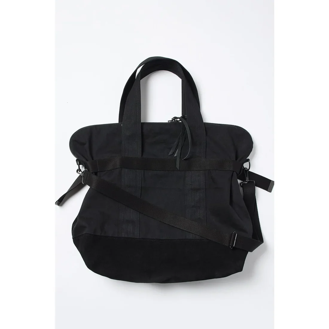 Black Denim Travel Bag - Image 3