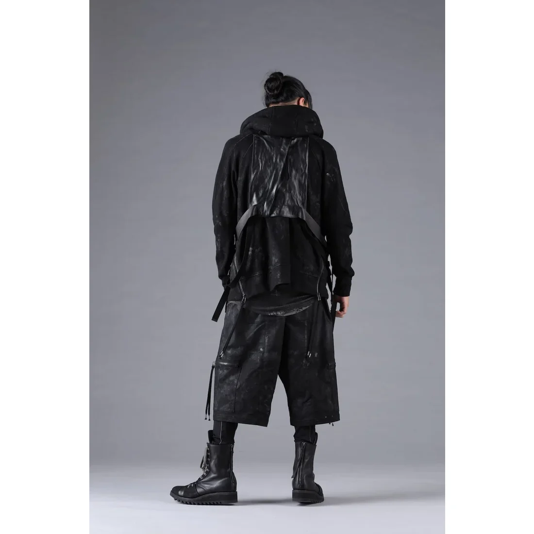Black Horse Leather Vest Bag - Image 16