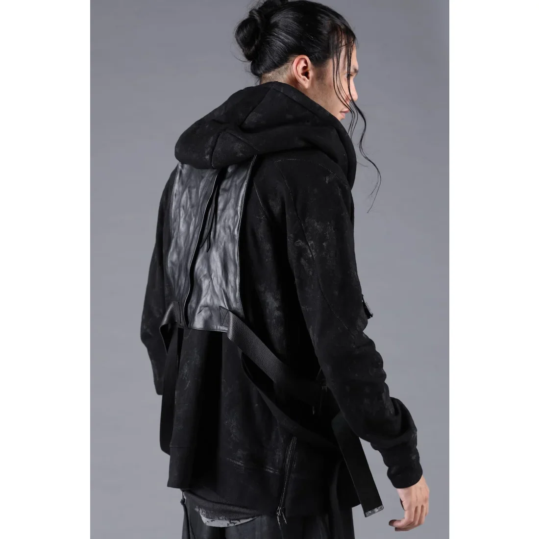 Black Horse Leather Vest Bag - Image 22