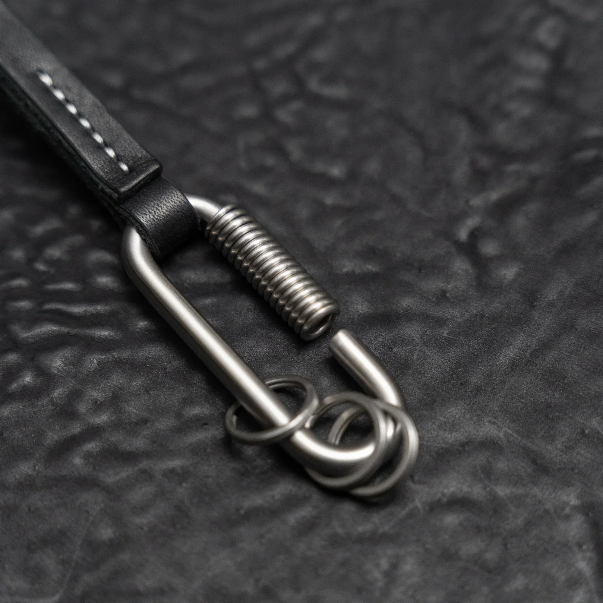 Black Reverse Culatta Black Lazo Keychain Lanyard - Image 4