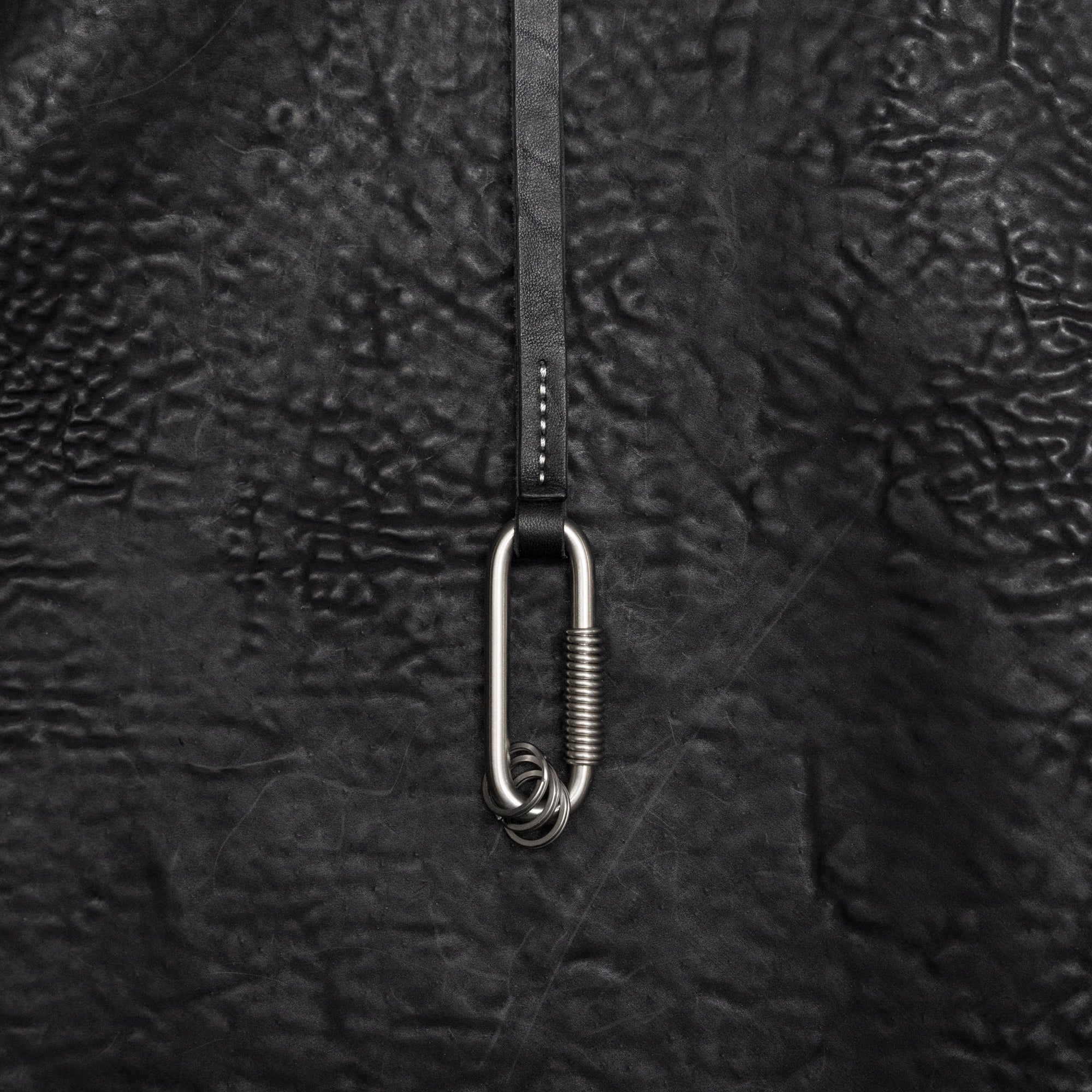 Black Reverse Culatta Black Lazo Keychain Lanyard - Image 5