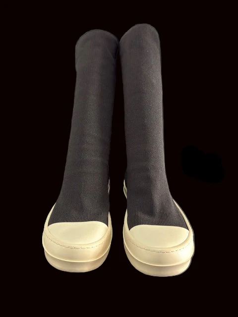Black Sock Sneaker Boots by DRKSHDW - Image 2