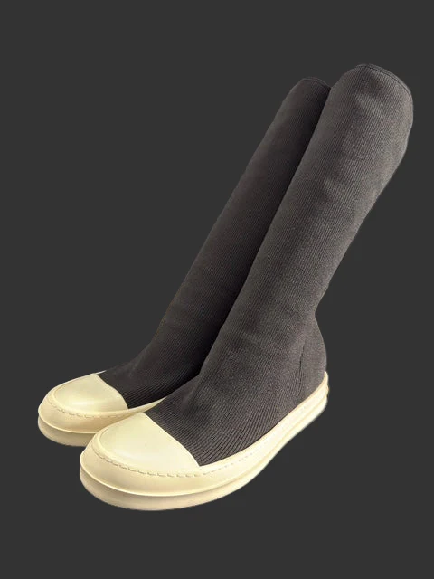 Black Sock Sneaker Boots by DRKSHDW - Image 3