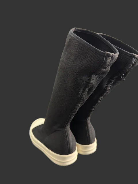 Black Sock Sneaker Boots by DRKSHDW - Image 5