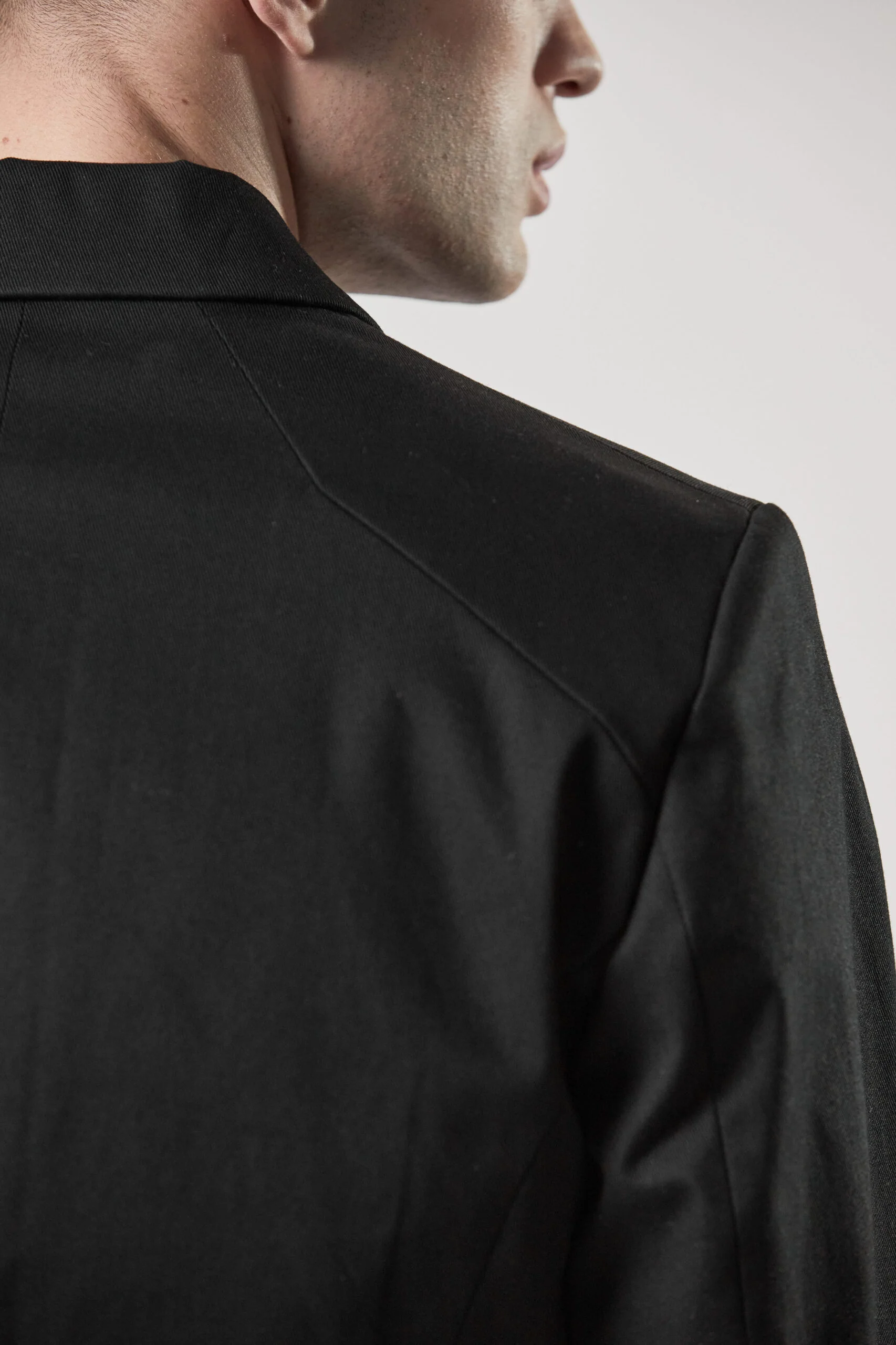 Black Two Button Blazer MB 52 - Image 6