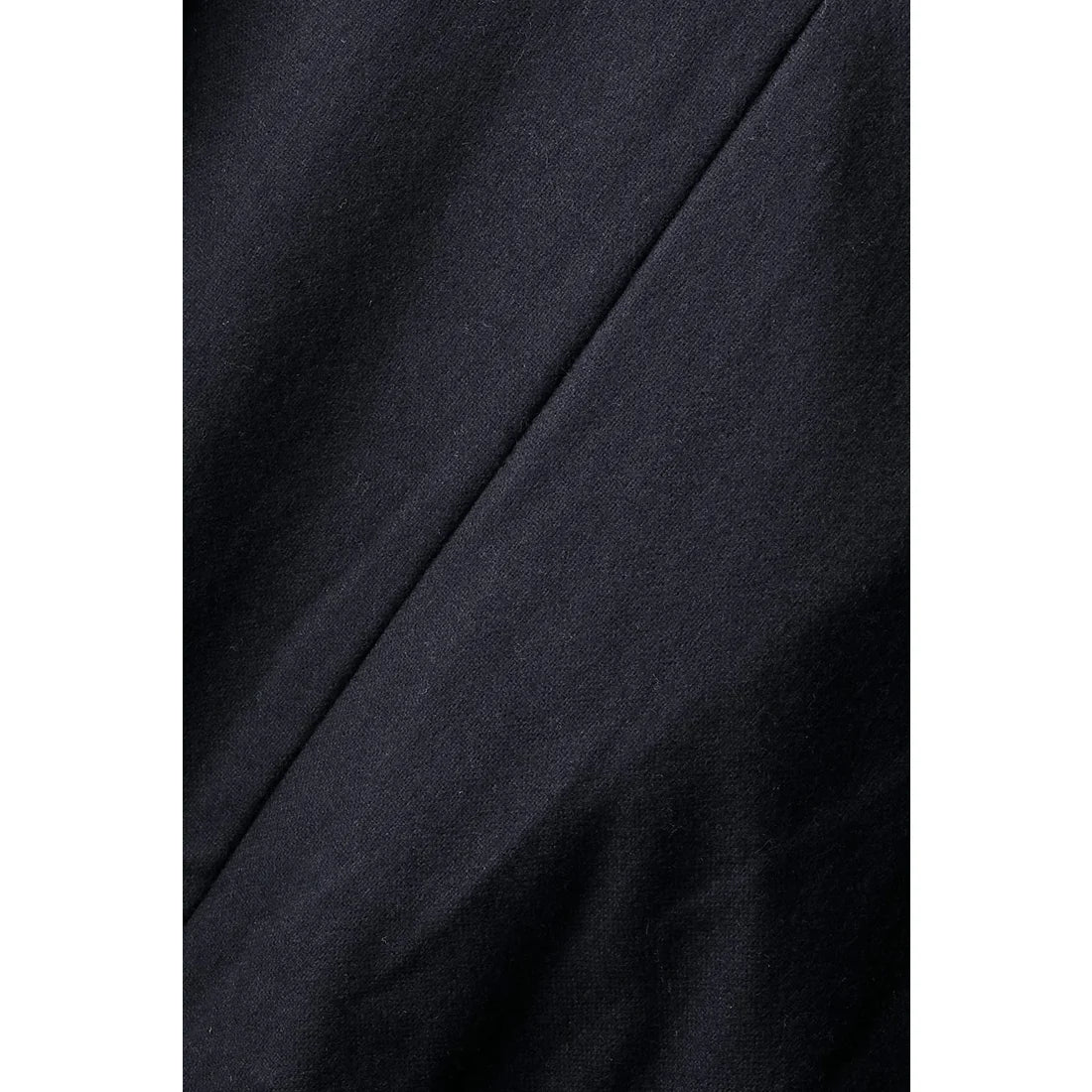 Black Untwisted Yarn Fleece Combination Wide Jogger Pants - Image 17