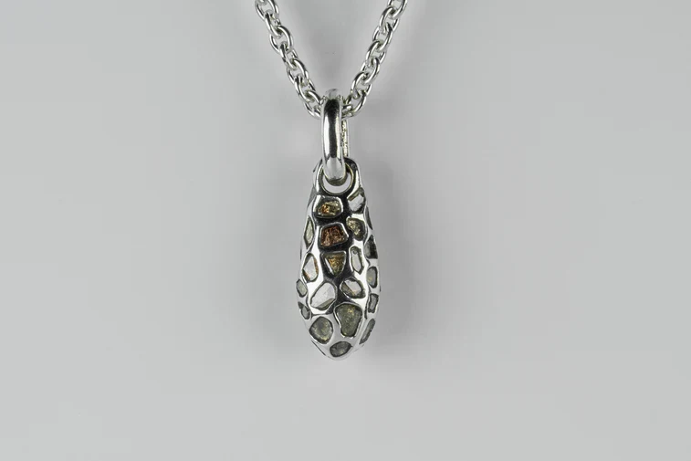 Chrysalis Necklace Nympha Mega Pavé 1630-1 PA+DIA - Image 2