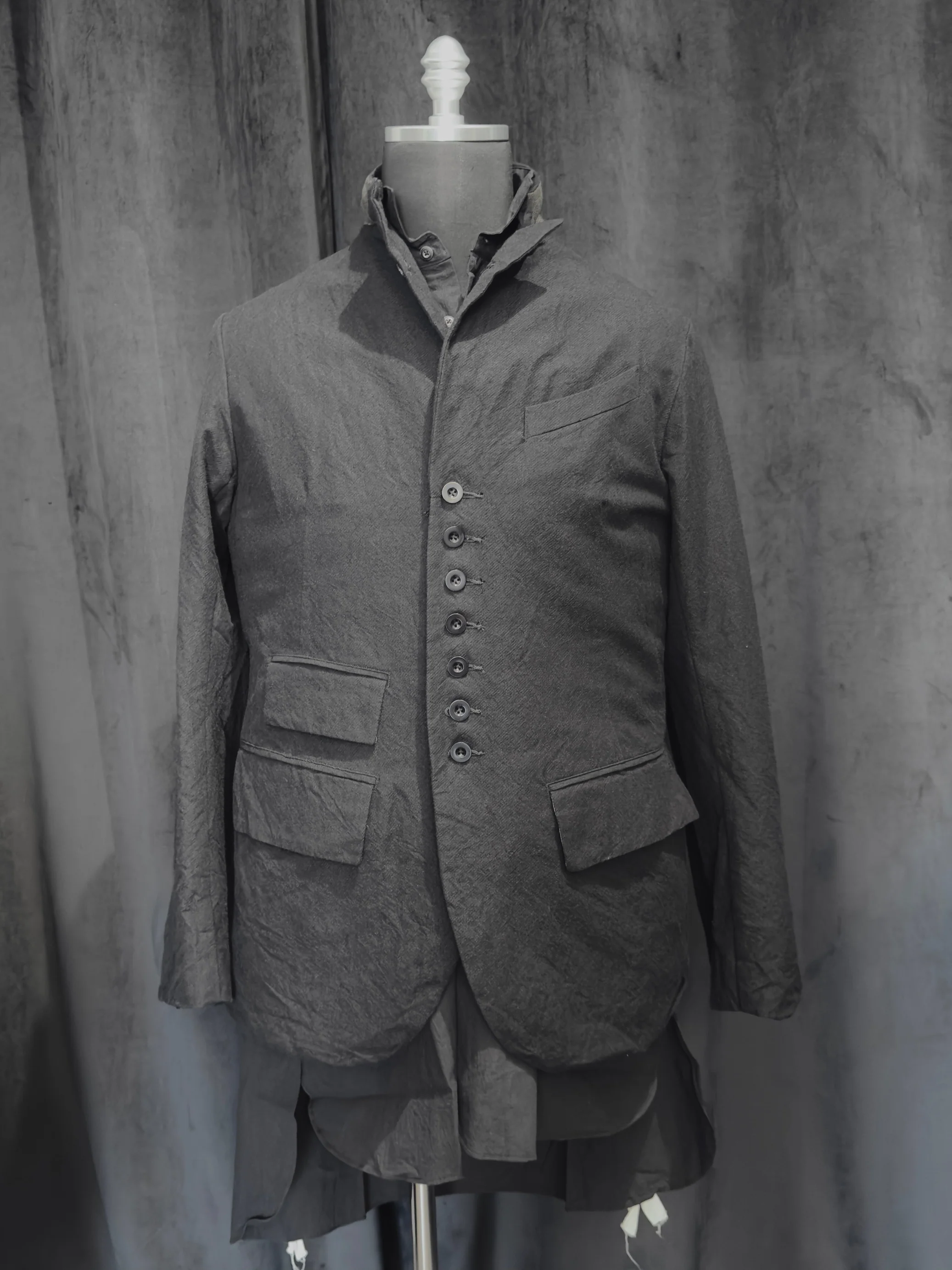 Coal Black 9B Tailored Blazer - Image 10