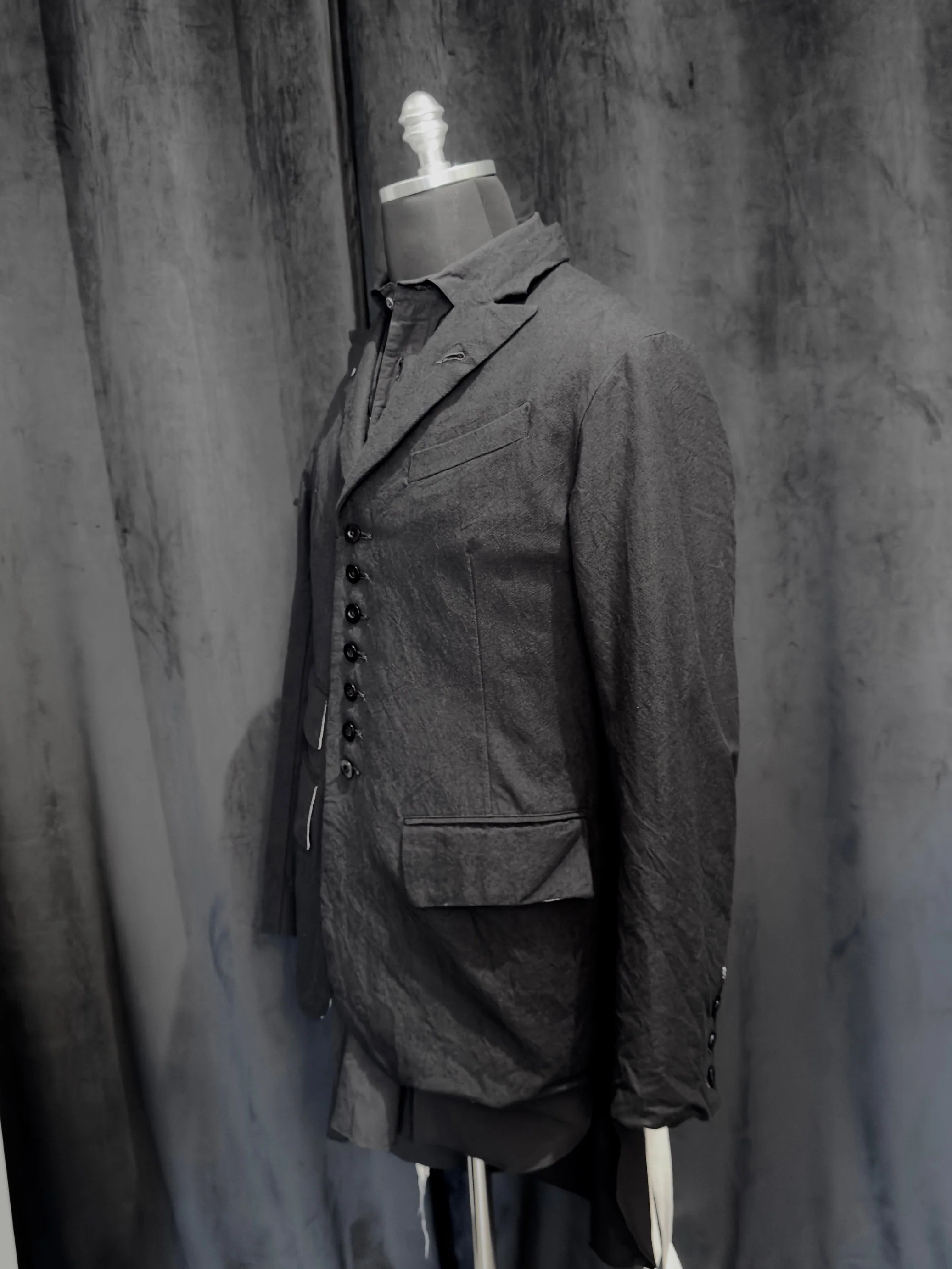 Coal Black 9B Tailored Blazer - Image 11