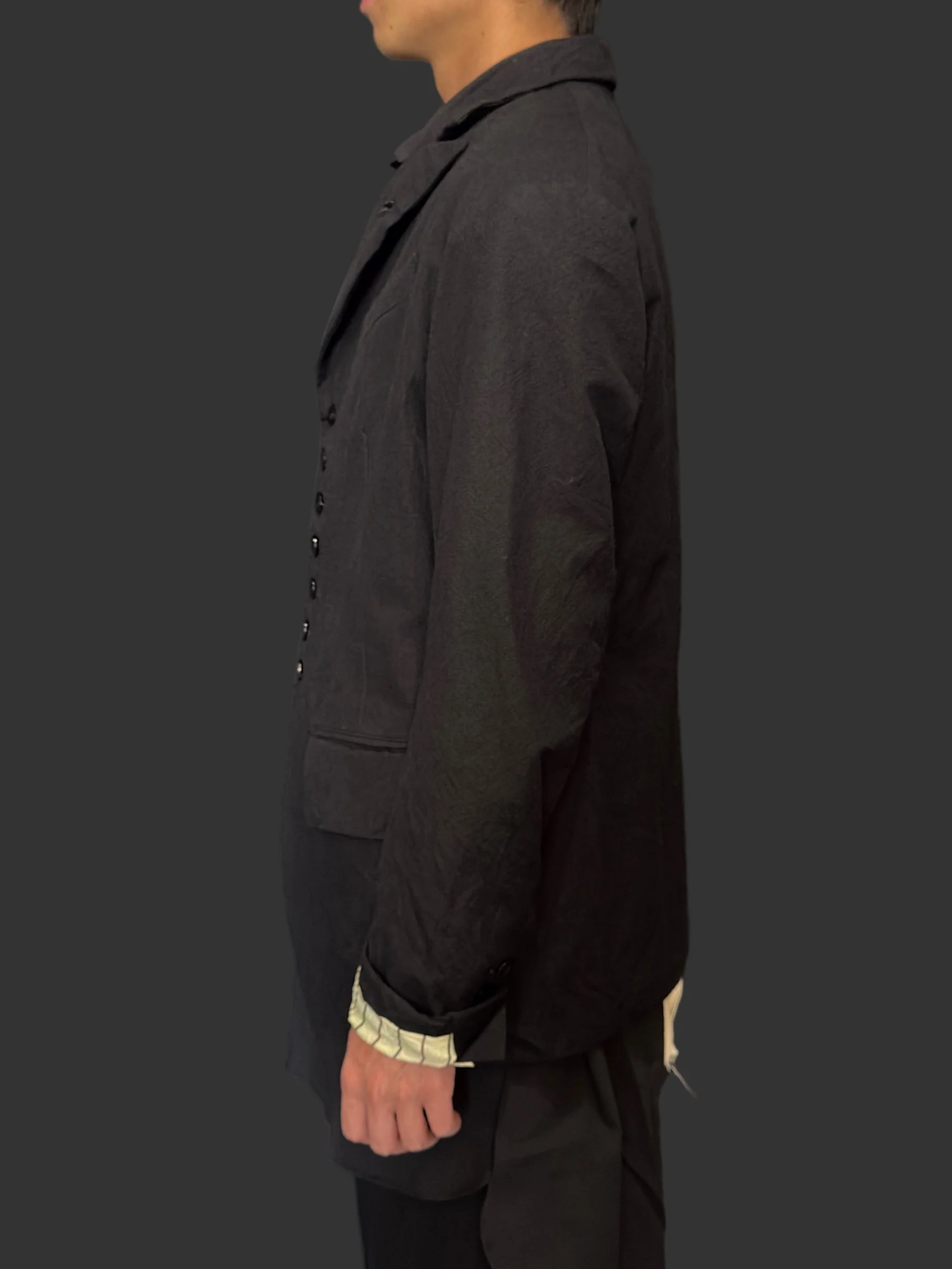 Coal Black 9B Tailored Blazer - Image 3