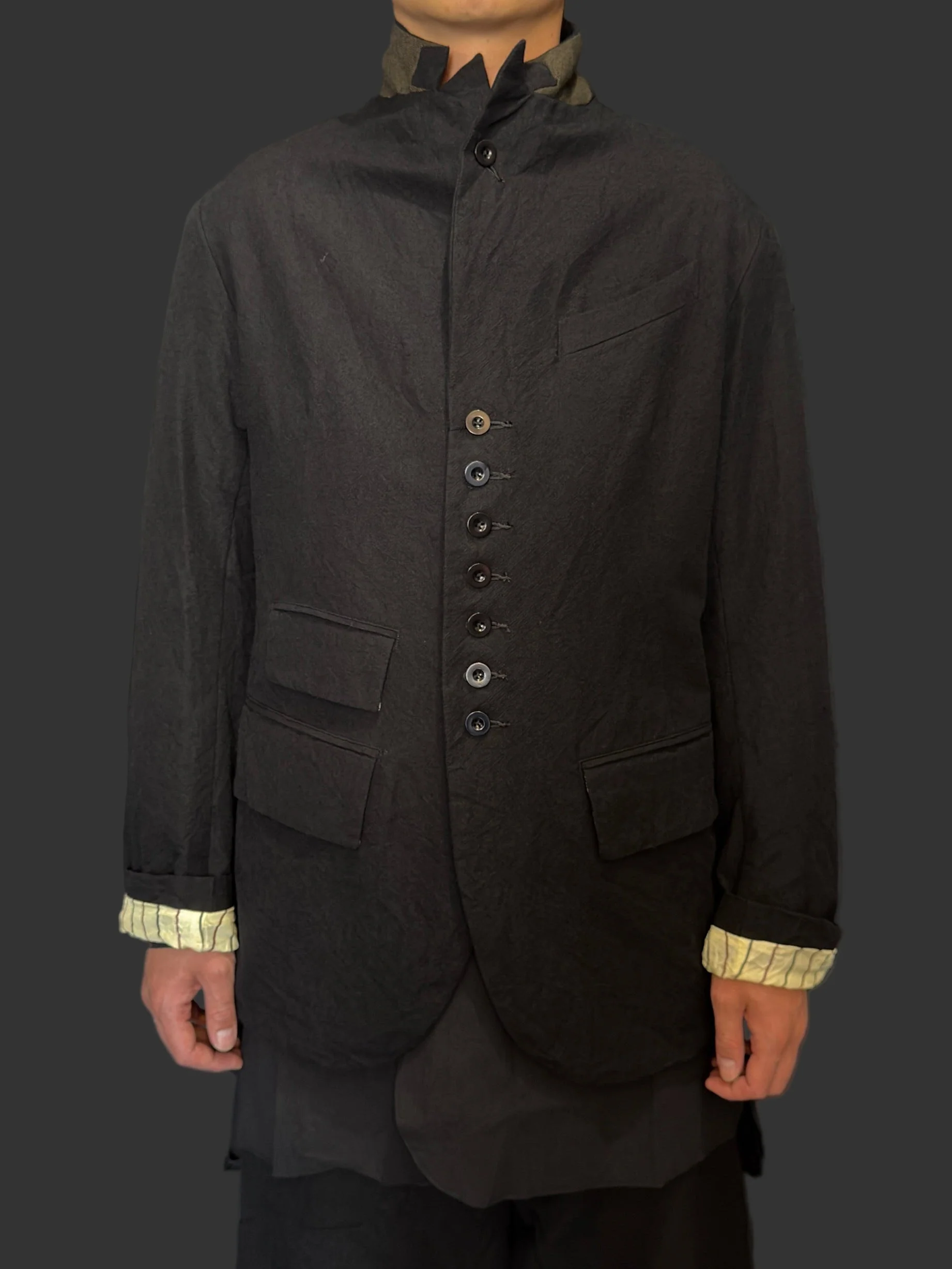 Coal Black 9B Tailored Blazer - Image 4
