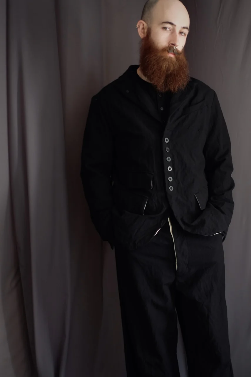 Coal Black 9B Tailored Blazer - Image 7