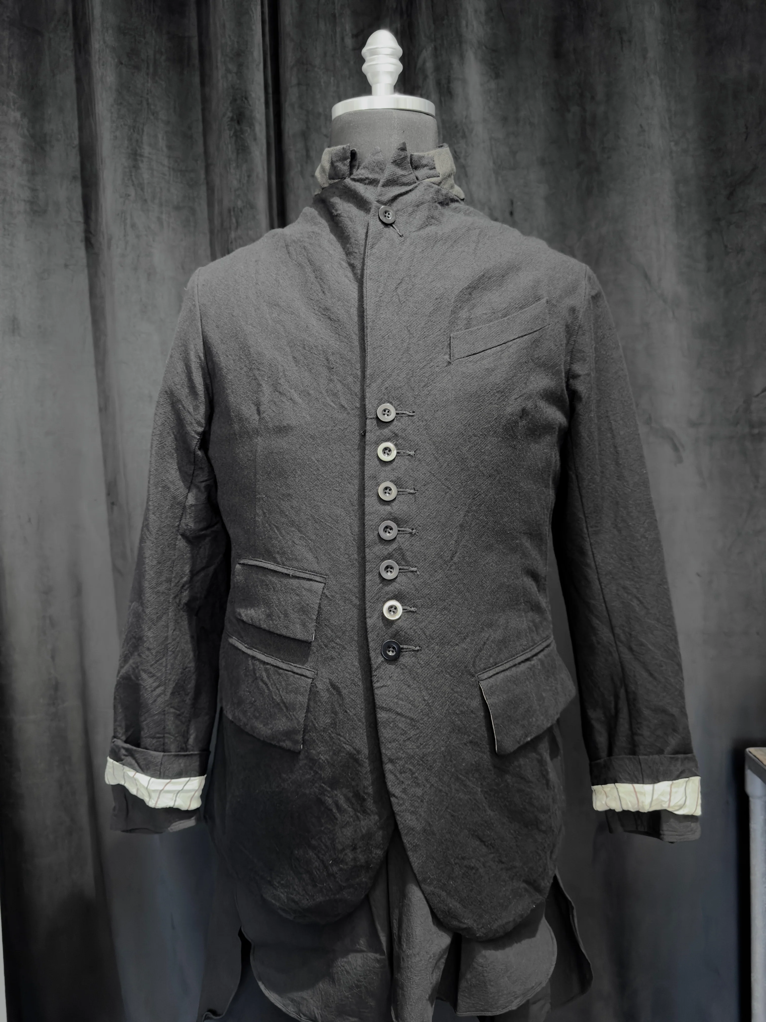 Coal Black 9B Tailored Blazer - Image 9