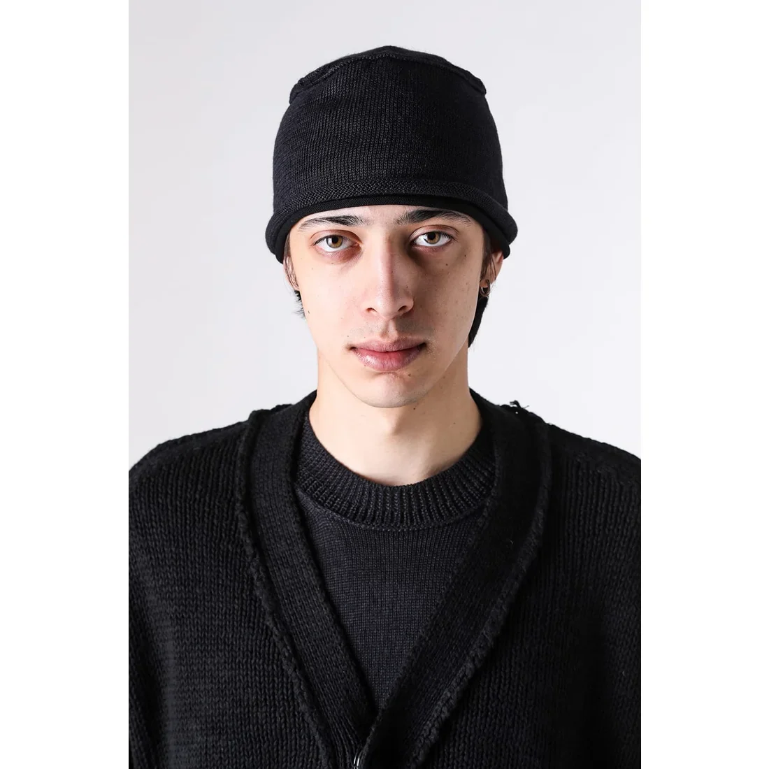 Cotton Linen Knit Beanie - Image 6