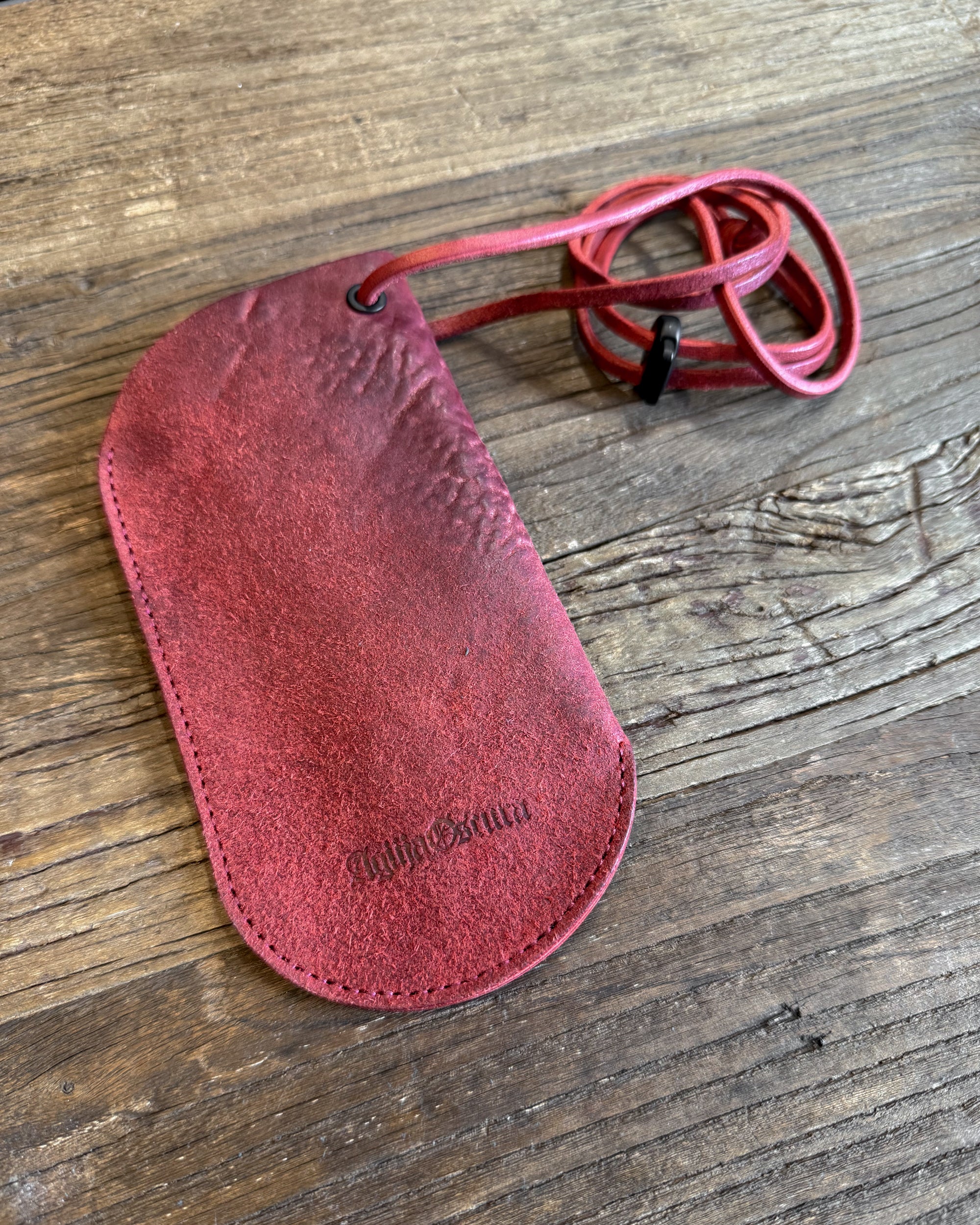 Culatta Horse Leather Kinich Eyewear Pouch - Image 5