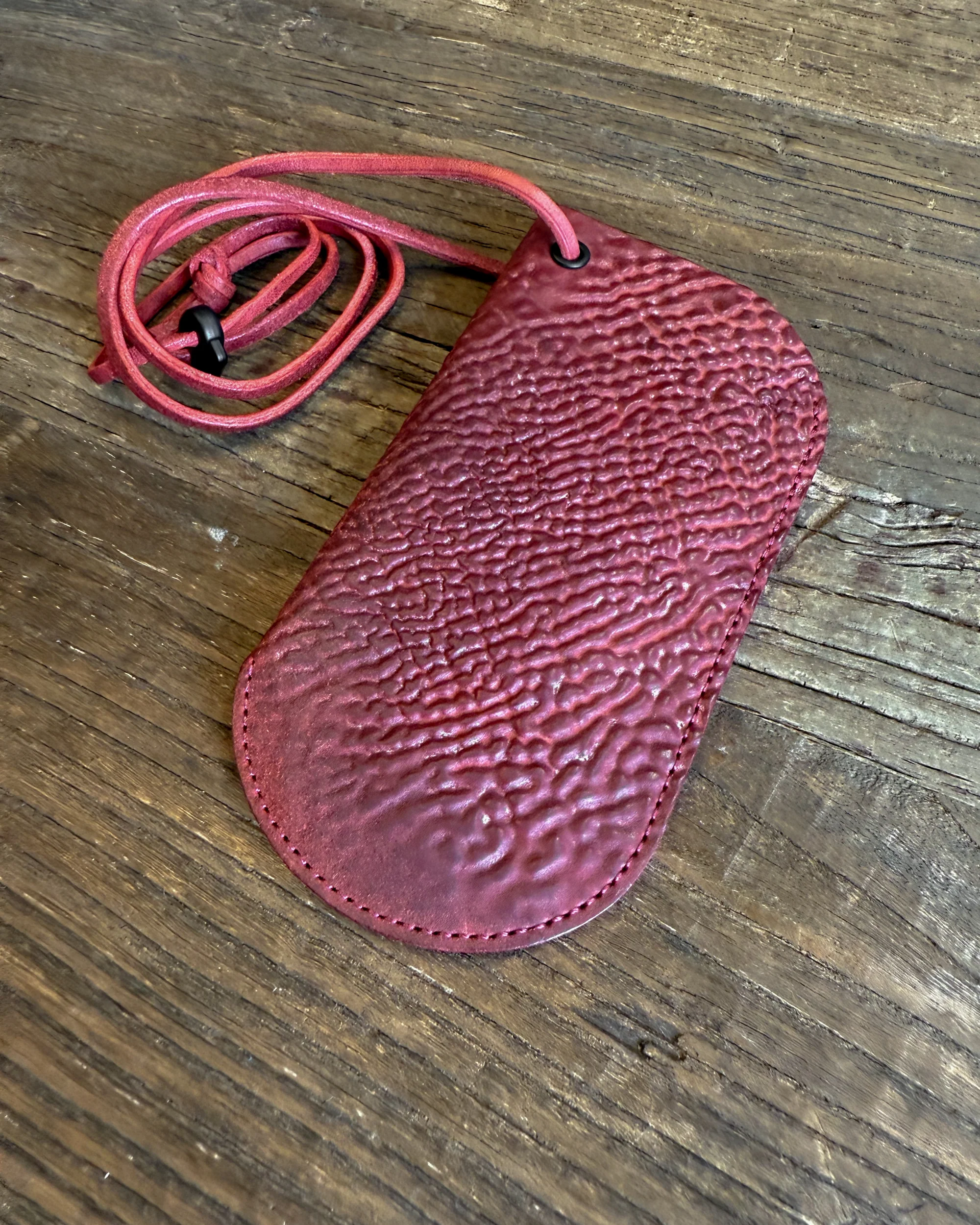 Culatta Horse Leather Kinich Eyewear Pouch - Image 6