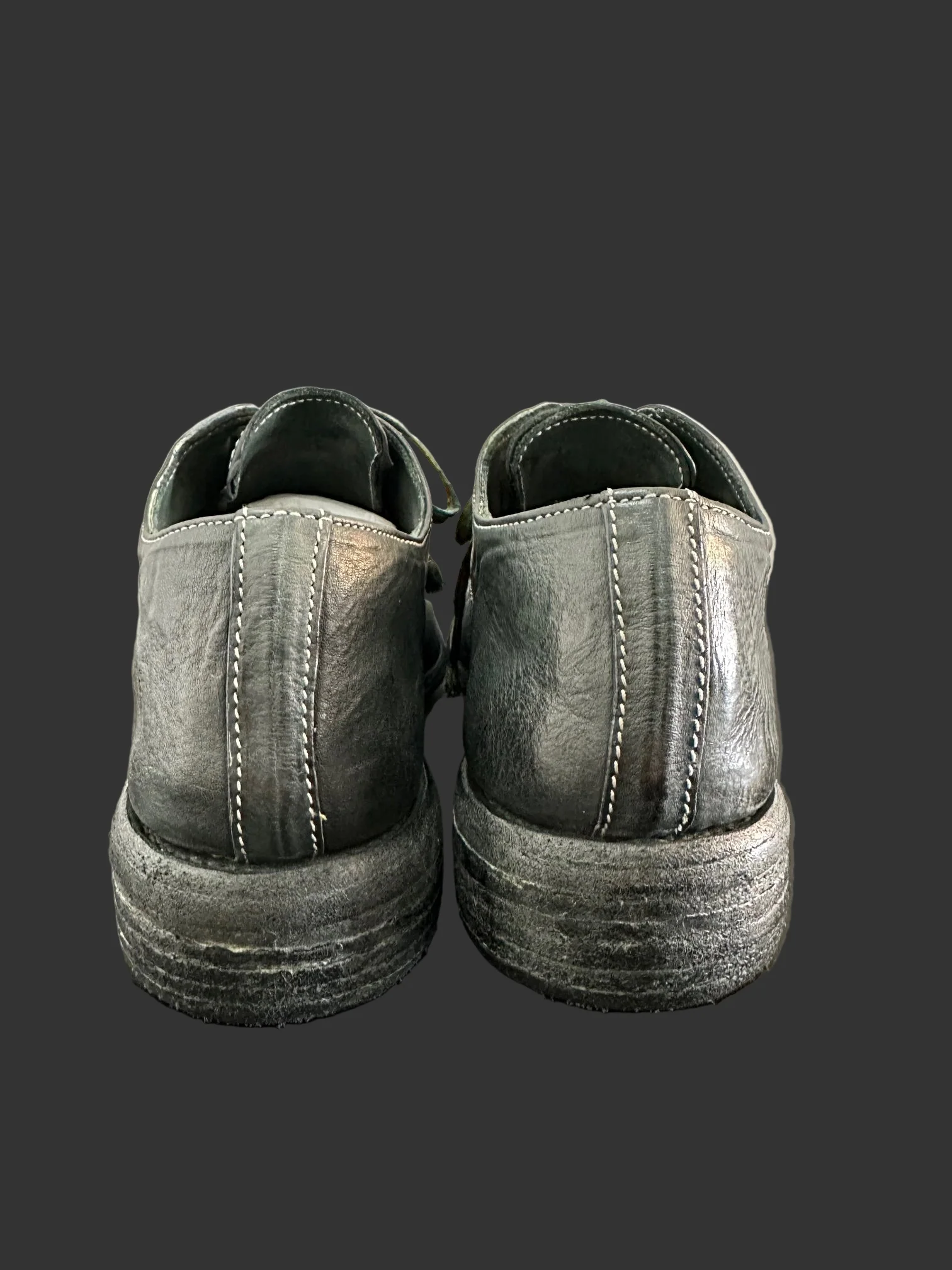 Dark Green Object Dyed Derbies AM2600L ROOMS-PTC12 by Carol Christian Poell - Image 5
