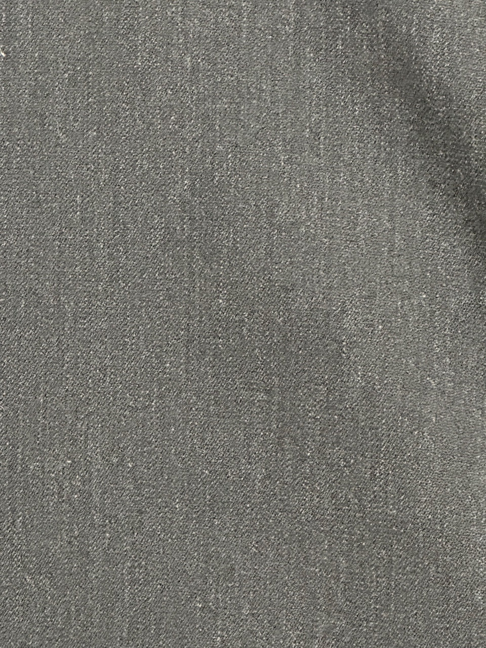 Dark Grey Silk Cotton Slim Pant - Image 3