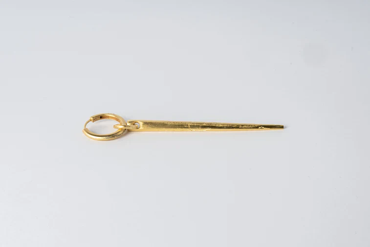 Hoop Earring v2 Extra Small Mini Spike 2135-5-AGA - Image 6