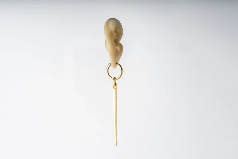 Hoop Earring v2 Extra Small Mini Spike 2135-5-AGA - Image 8