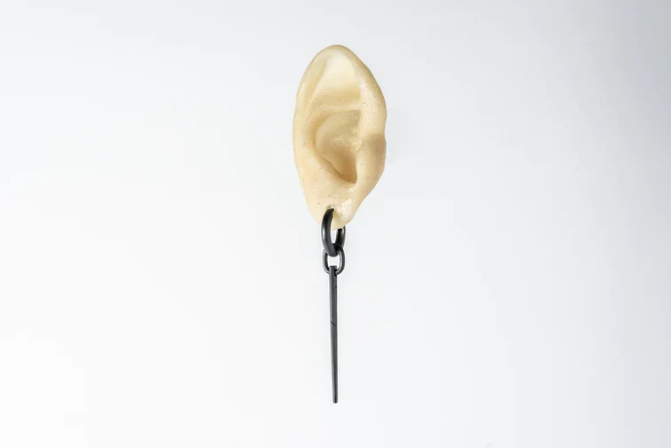 Hoop Earring v2 Extra Small Mini Spike 2135-5-KA - Image 6