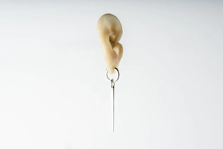 Hoop Earring v2 Extra Small Mini Spike 2135-5-PA - Image 7