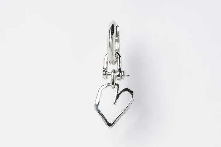 Jazz's Heart Earring Extra Small Z2335-7-PA - Image 3