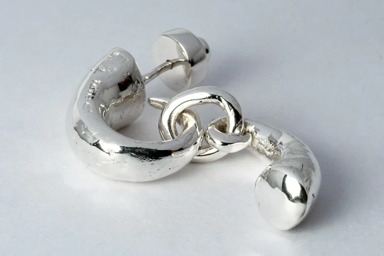 Little Horn Pendant Earring E2204-3-PA - Image 4