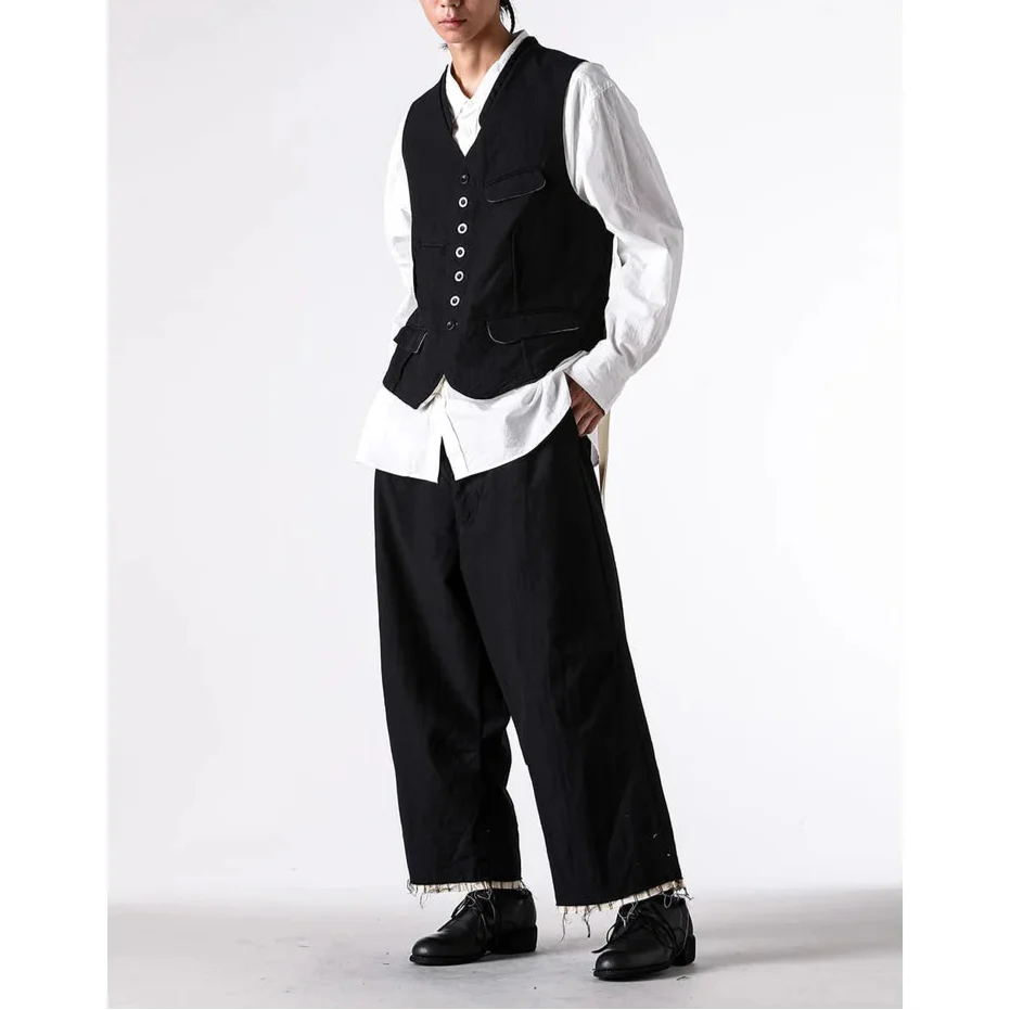 Midnight Square Shaped Loose Vest - Image 15