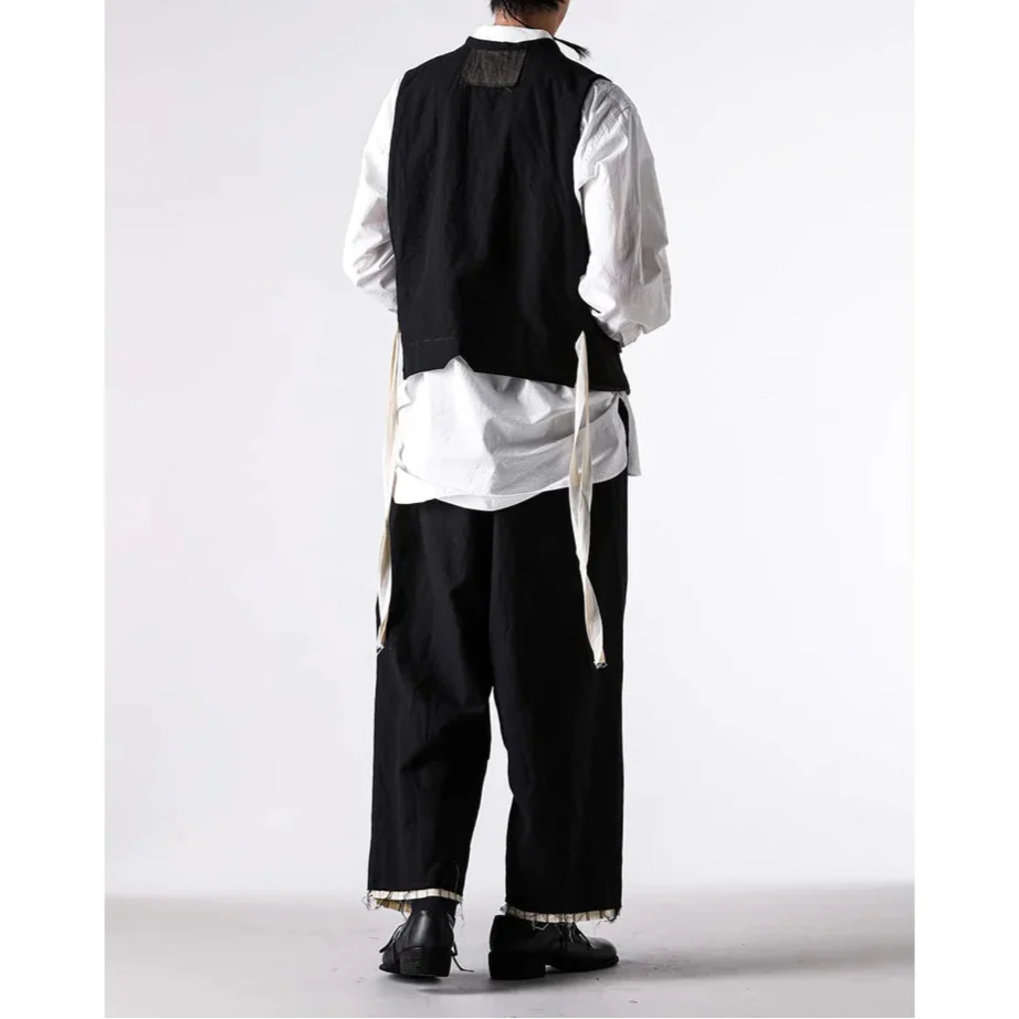 Midnight Square Shaped Loose Vest - Image 16