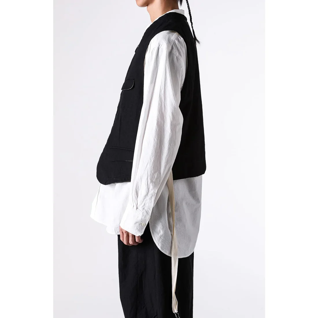 Midnight Square Shaped Loose Vest - Image 21