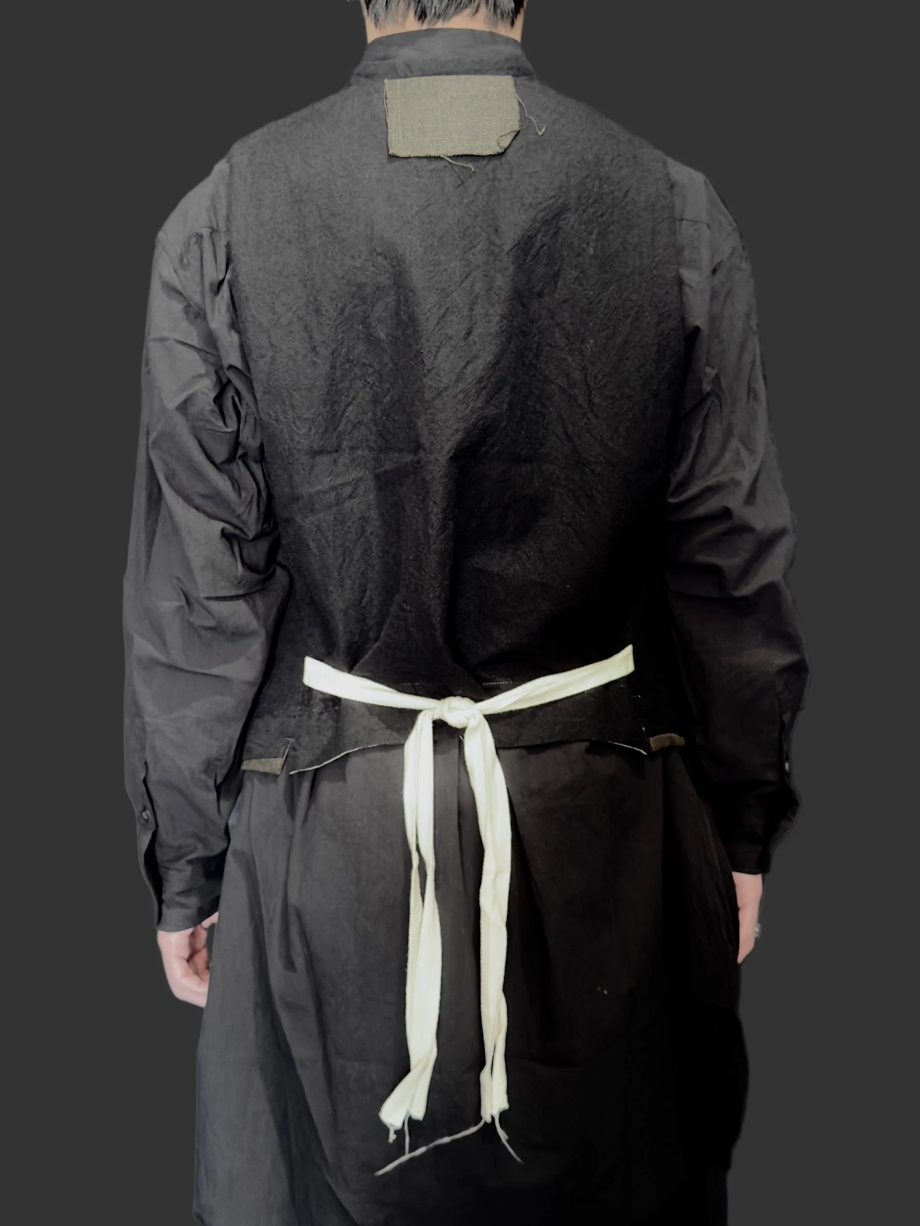 Midnight Square Shaped Loose Vest - Image 5