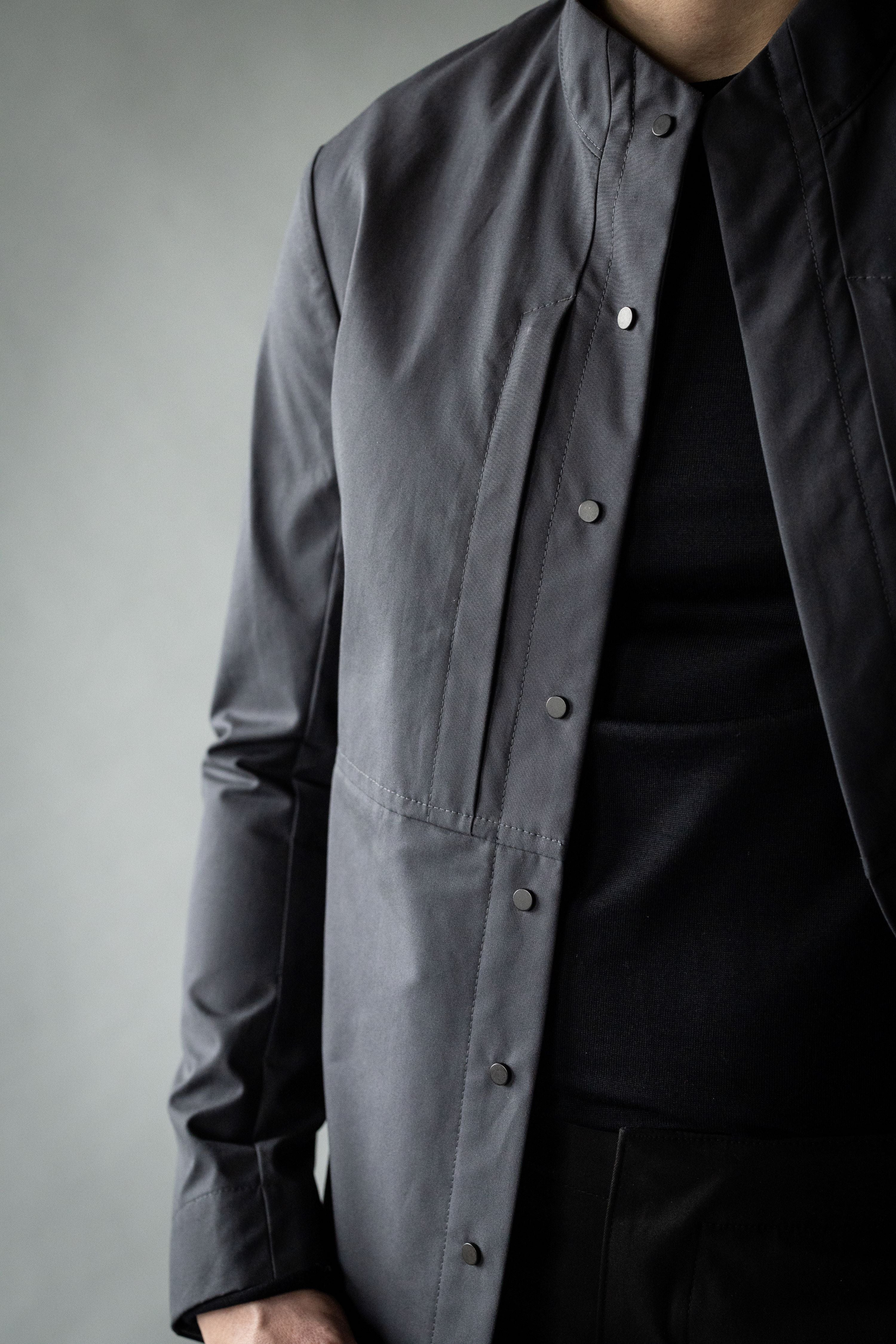 Night Sky Midnight Black COMPOUND OVERSHIRT - Image 7