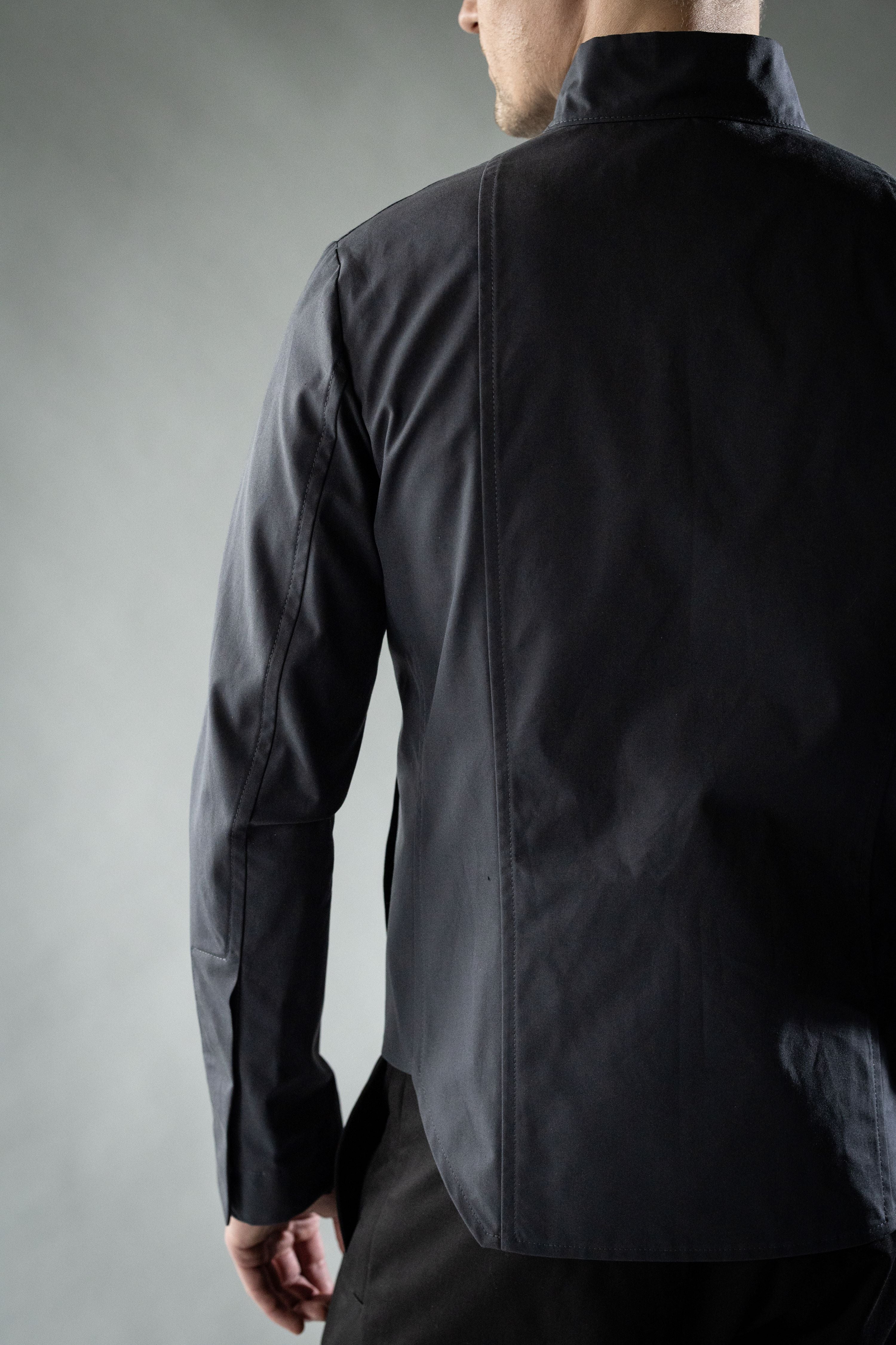 Night Sky Midnight Black COMPOUND OVERSHIRT - Image 8