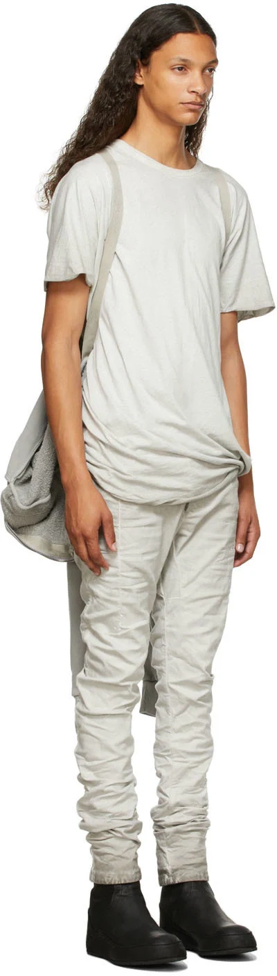 Pale Grey Cotton Hoodie Zipper 2 - Image 10