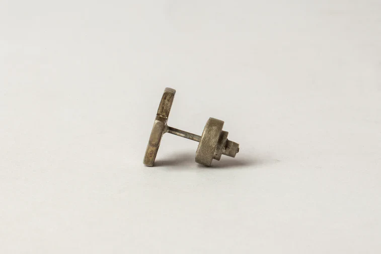 Plus Earring 0.2 CT Diamond Slab 12mm 1035-2-DA+DIA - Image 6