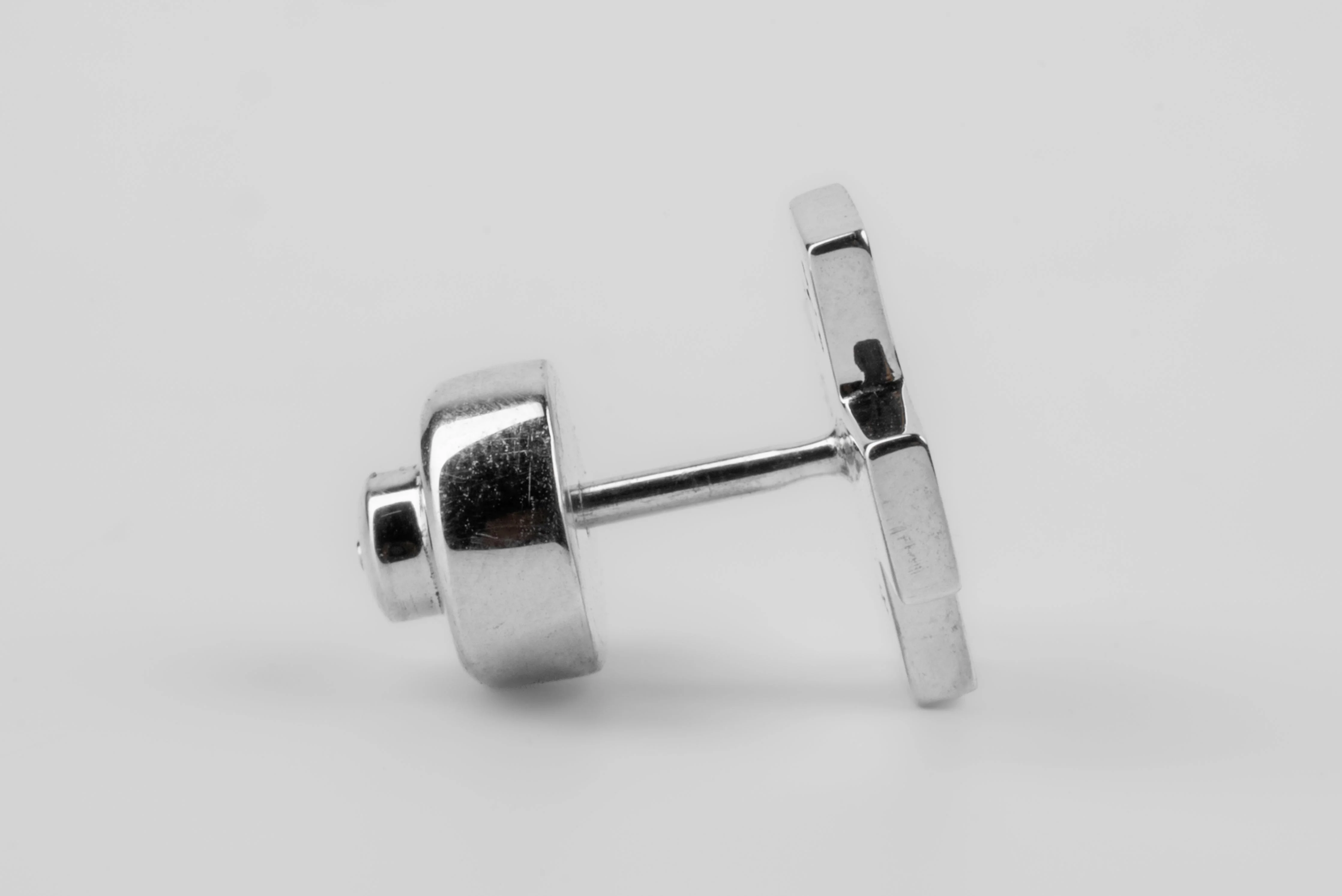 Plus Earring Mega Pavé 12mm 1135-11-PA+DIA - Image 3