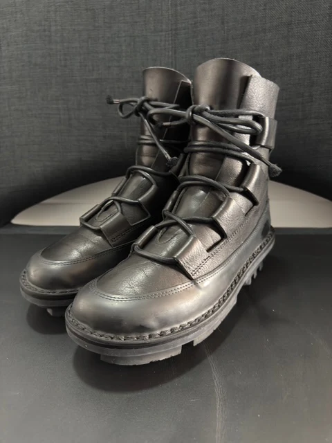 Proof Black Calf Leather Lace up Boots by TRIPPEN - Image 3