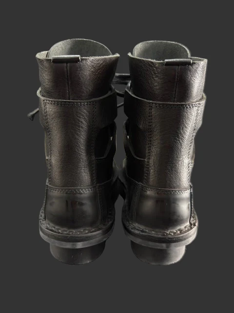 Proof Black Calf Leather Lace up Boots by TRIPPEN - Image 6