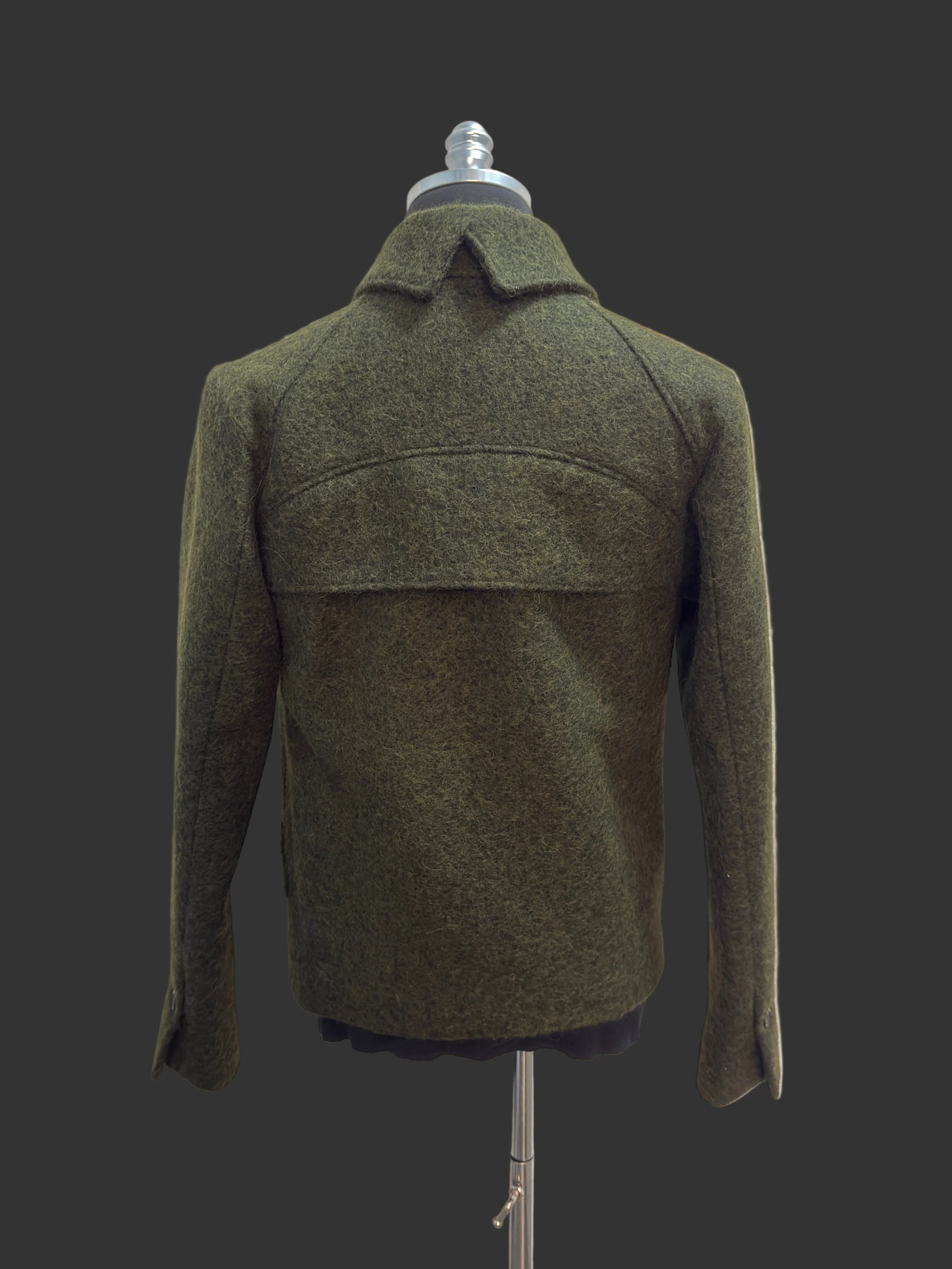 Radiant Green Crossover Cardigan Jacket - Image 10