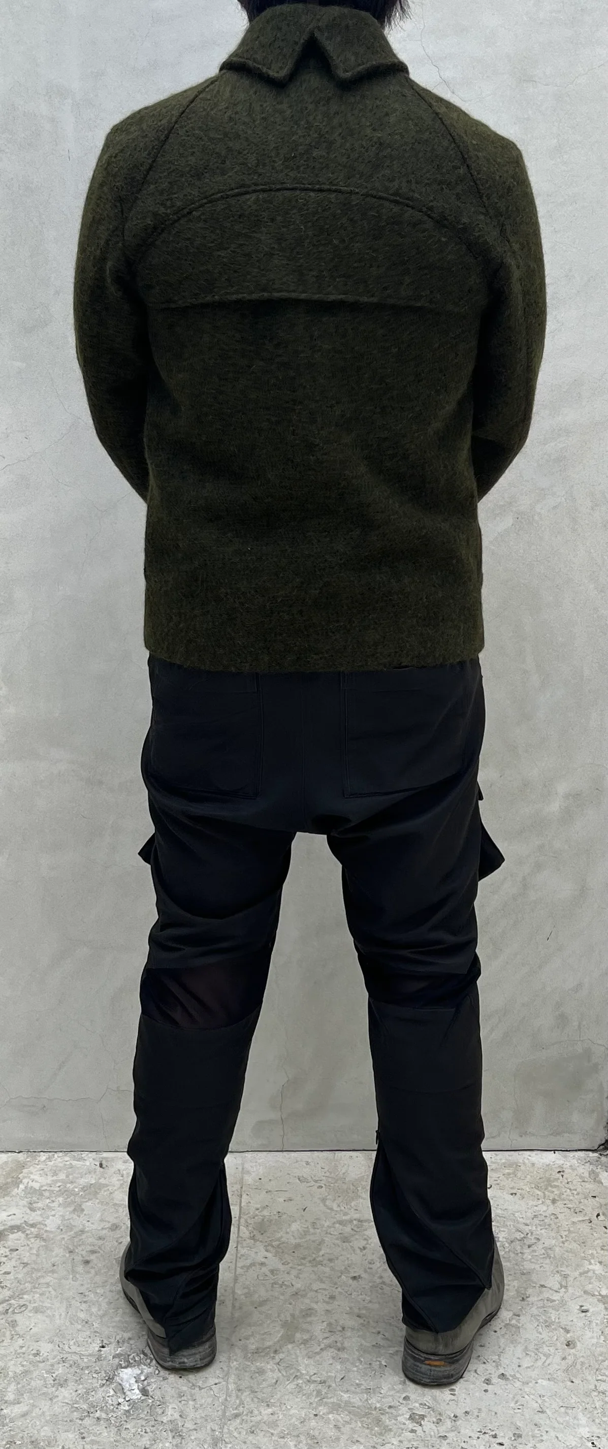 Radiant Green Crossover Cardigan Jacket - Image 3