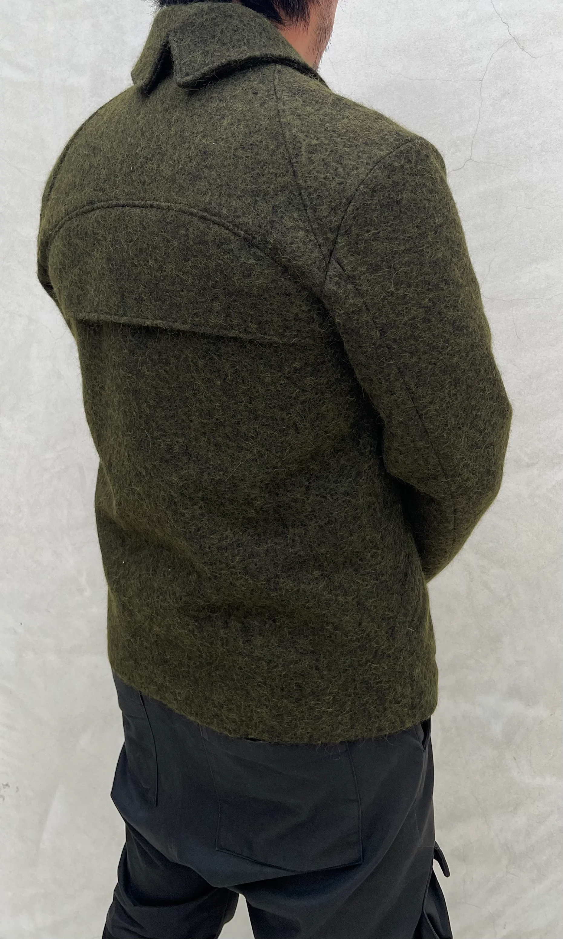 Radiant Green Crossover Cardigan Jacket - Image 4