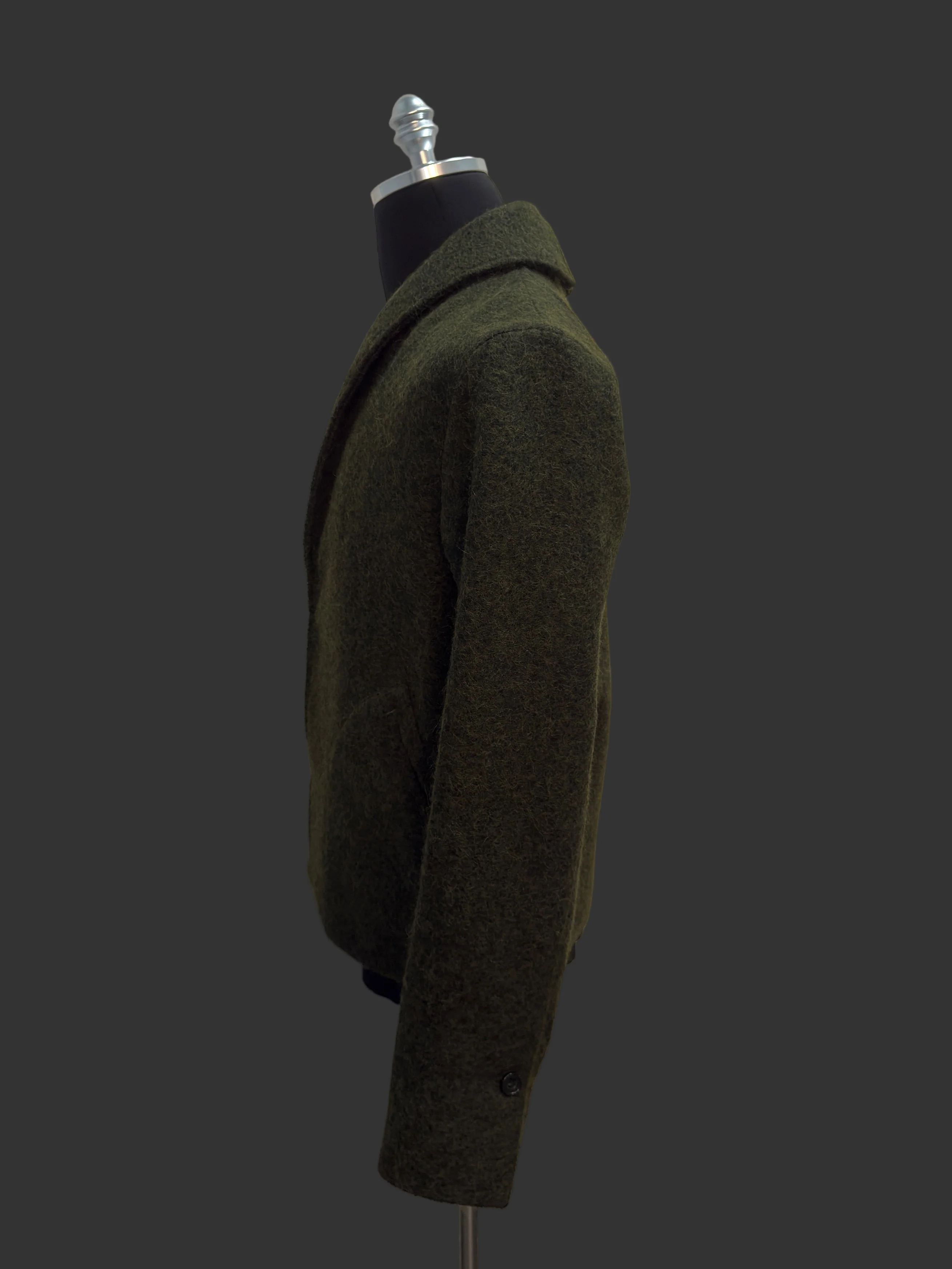Radiant Green Crossover Cardigan Jacket - Image 8