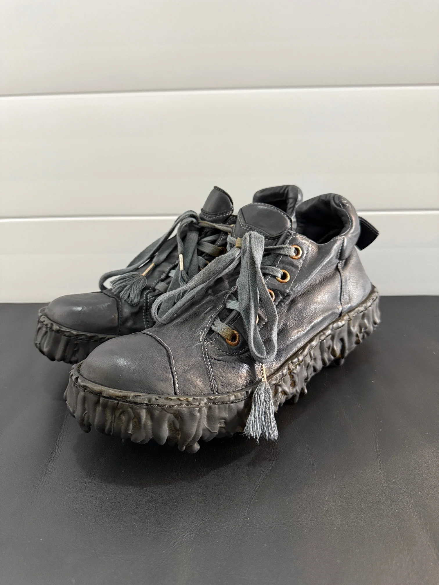 Slate Melt Clash Low Top Sneakers - Image 3