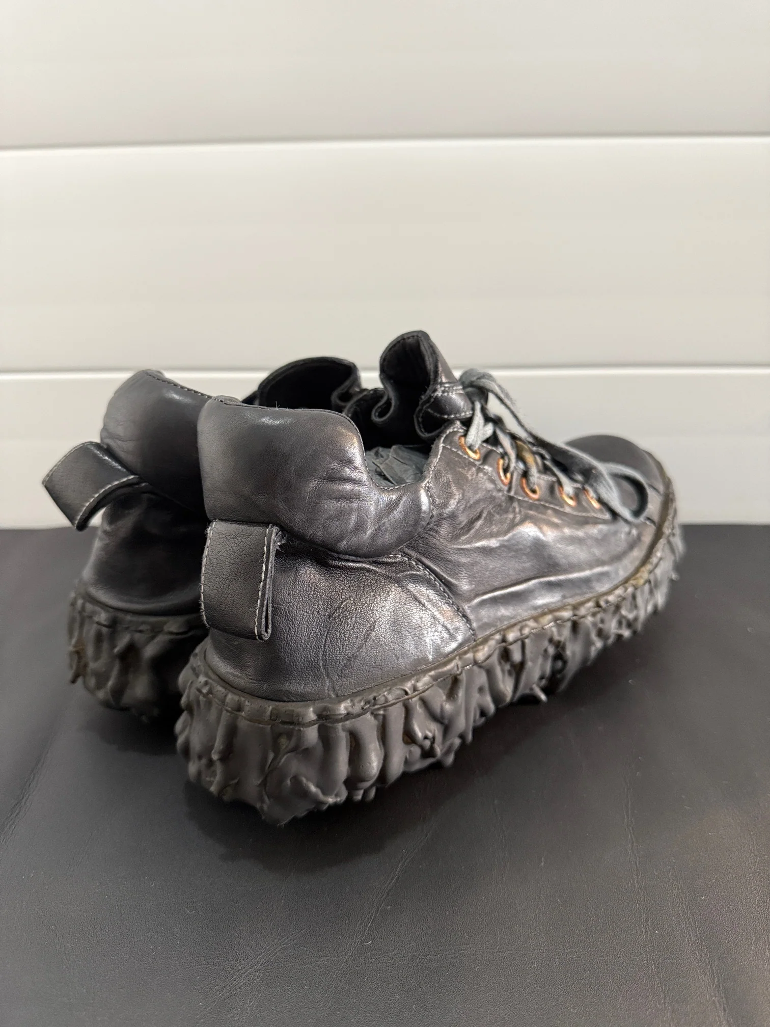 Slate Melt Clash Low Top Sneakers - Image 6
