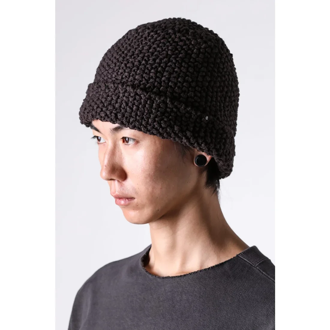 Slub Knit Yarn Beanie - Image 7